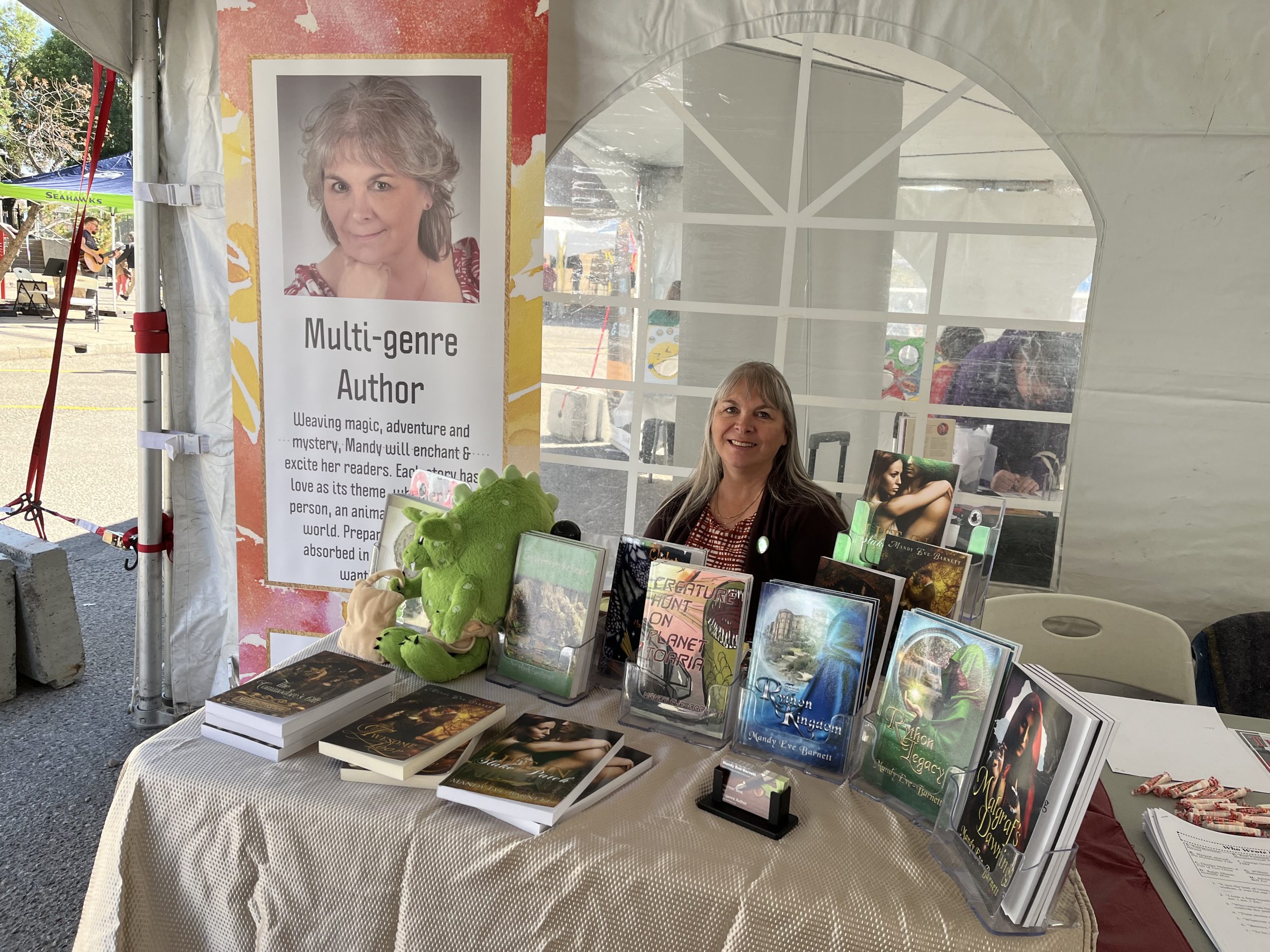 Mandy Eve-Barnett is an Edmonton Best Seller, multi-genre author, writing children’s, YA and adult books.
